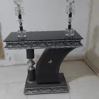 پایه آینه و شمعدانی