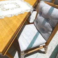 میز و صندلی چوب راش ۶ نفره