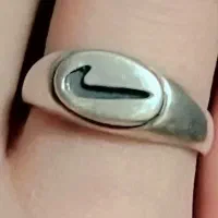 انگشتر نقره برند نایک اکازیون واقعی