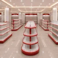 قفسه دوطرفه فروشگاهی