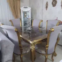 یک دست مبلمان امپراطور بهمراه میز نهارخوری