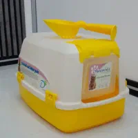ظرف خاک دستشویی گربه نو