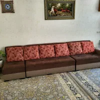 مبل زیر قیمت سالم و تمیز ۹ نفر