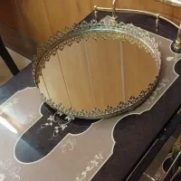 سینی آینه ای قدیمی