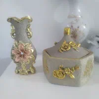 جا شکلاتی و گلدان