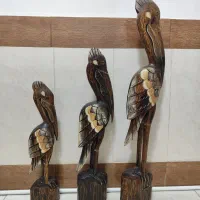 مجسمه چوبی