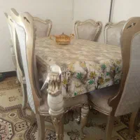 میز غذاخوری 6 نفره