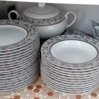 سرویس چینی 18 نفره،زرین