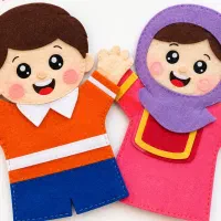 نمایشی  عروسک نمدی امین وازاده