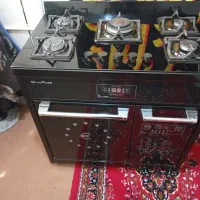 اجاق گاز طرح فر 5شعله.