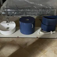 ست کامل روشویی Pvc بنفش