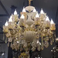 لوستر برنز سرامیک مدل برخط