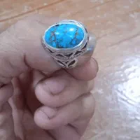 انگشتر فیروزه پلاک