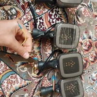 چراغ راهنما نئون آبی