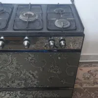 اجاق گاز طرح فر پنج شعله