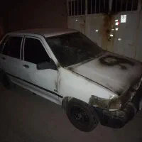 پراید سفید مدل ۸۱ نیمه انژکتور