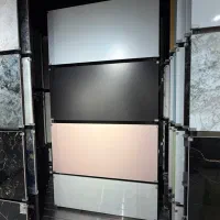 سرامیک پرسلان 120×60 با لعاب مات مشکی درجه 1