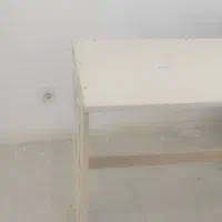 میز گلس رنگ بژ