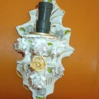 لوستر دیواری چینی گل برجسته