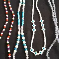 بند عینک با مروارید سنگی