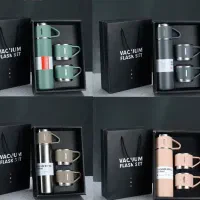 فلاسک سه لیوان بابسته‌بندی شیک کادویی مناسب هدیه