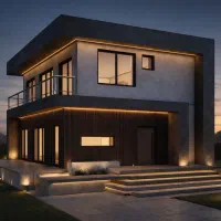 * طراحی رایگان ویلا لاکچری *