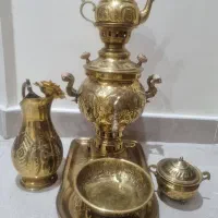 ست سماور برنجی