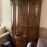 بوفه،ویترین،گنجه بزرگ چوب گردو