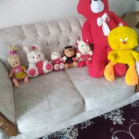عروسک و تخته وایت برد چادر بازی و کنسول بازی