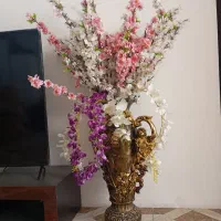گل گلدان|گل مصنوعی|قرچک, میرزائی شمالی|دیوار