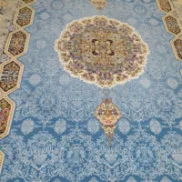 دو عدد قالی ۱۲متری ۱۰۰۰شونه نخ پلاستیک