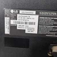 ال ای دی ۴۳اینج پنل شکسته