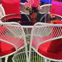 میز صندلی نهار خوری باغی  طرح آرسس برند مدرن