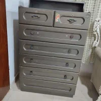 دراور ۷کشوبسیار جادار سه عدد مبل تکی