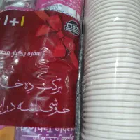 سفره ولیوان یکبارمصرف