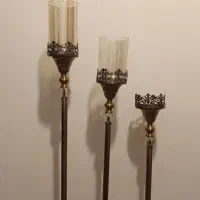 جا شمدانی های کنار سالن