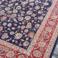 فرش۶متری ماشینی۴تخته۴عددجفتن طرح افشان سالم
