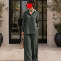 ست شومیز شلوا(جنس شانتون)