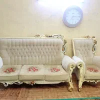 مبل نیمه استیل ۷ نفره