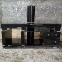 میز تلویزیون شیشه ای