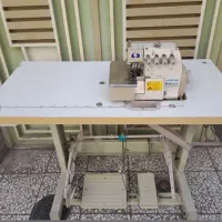 چرخ خیاطی صنعتی ، سردوز ۵نخ ، اتو بخار