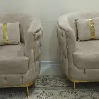 دو مبل تکنفره تمیز و سالم