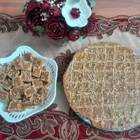 سوهان کنجدی و نبات شیری با کیفیت