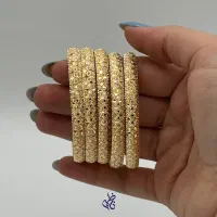 النگو طلا مهیار ، آینه ای ، زیبا و شیک ، وزن ۳ گرم
