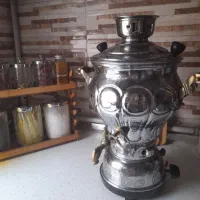 سماور گازی ۶ لیتری در حد نو