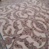 قالی12 متری 1200شانه گل برجسته