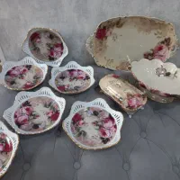 ظروف لمونژ رز صورتی کاملا نو