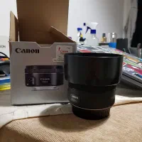 لنز کنون canon EF 50mm f/1.8 STM بسیار تمیز