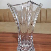 گلدان بوهمیا اصل چک کاملآ نو مناسب جهیزیه