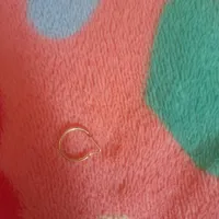 به لنگه گوشواره حلقه بچگانه گمشده تومراغه